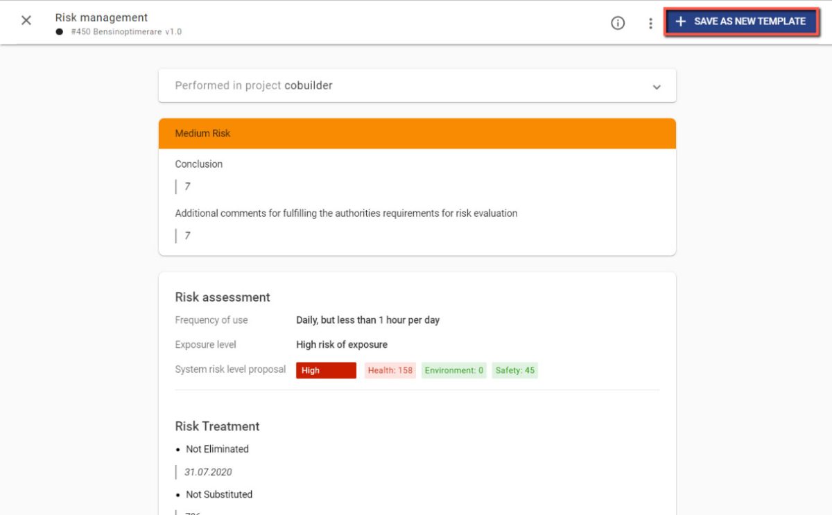 How to create a risk management template from an existing risk ...