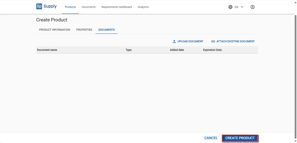 How to create a new product - Cobuilder Support