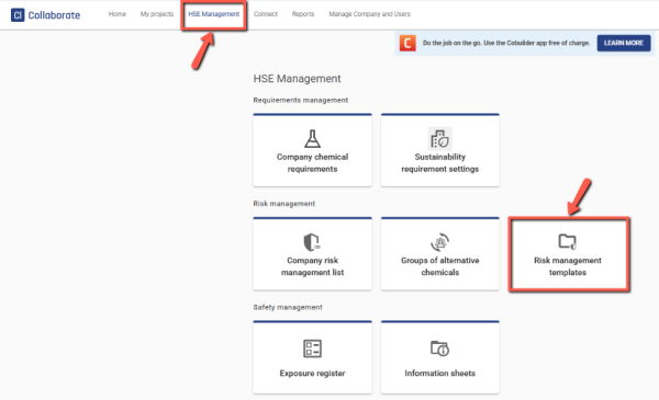 Selective Risk Managers How to create a risk management template from an existing template ...